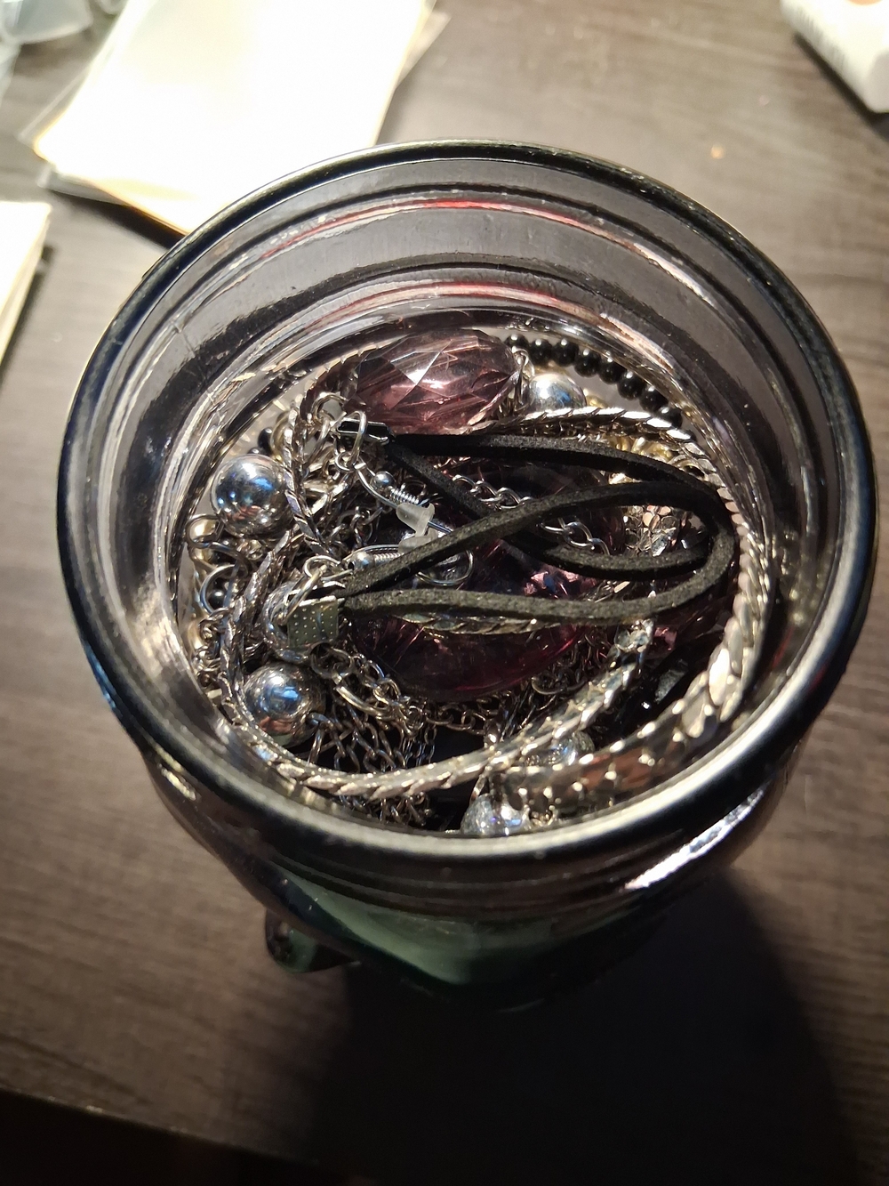 Skull Mystery Jewlery Jar